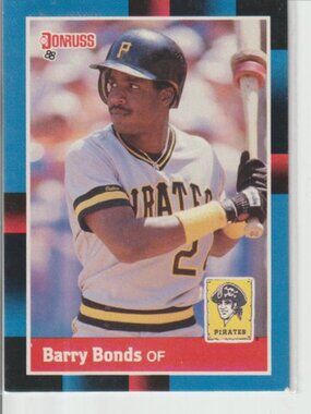 Barry Bonds 1988 Donruss Pittsburg Pirates #326